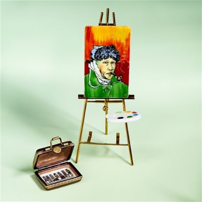 Picture of Limoges Van Gogh Self Portrait Painting Box