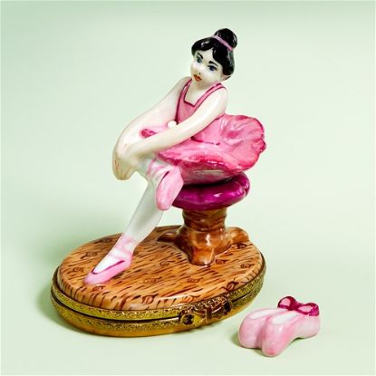 Picture of Limoges Ballerina in Pink Dress Box