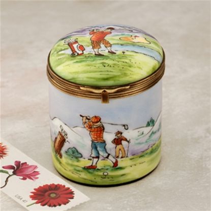 Picture of Limoges Golfer Stampbox
