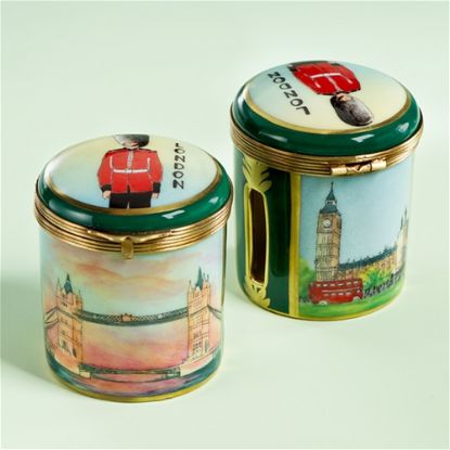 Picture of Limoges London Stamp Box, each.