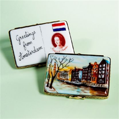 Picture of Limoges Amsterdam Postcard Box