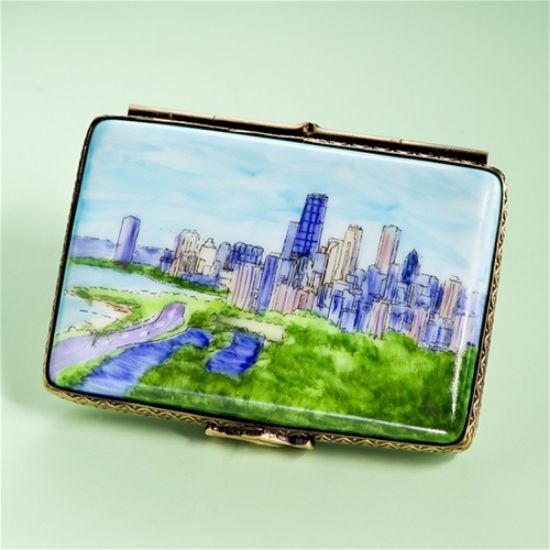 Picture of Limoges Chicago Postcard Box