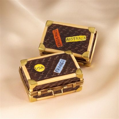 Picture of Limoges Elegant Travel Suitcase Box, Each