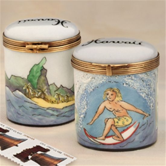 Picture of Limoges Hawaii Surfer Stampbox