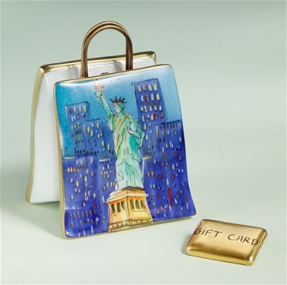 Picture of Limoges New York Shopping Bag Box with Card