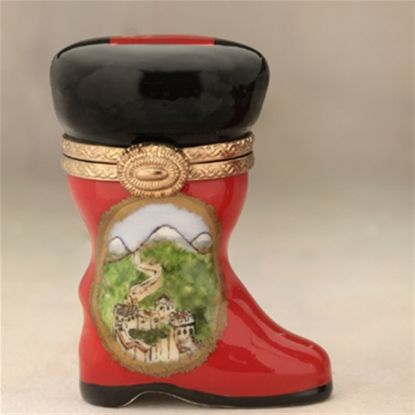 Picture of Limoges China Boot Box