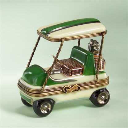 Picture of Limoges Ivory Golf Cart Box