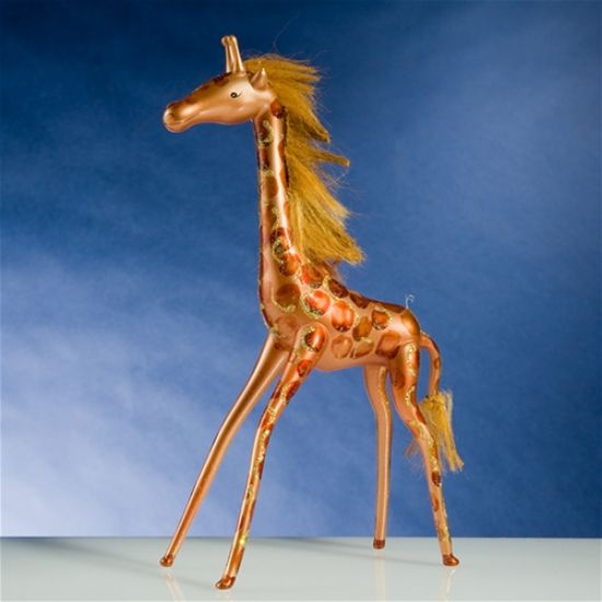 Picture of De Carlini Giraffe Christmas Ornament