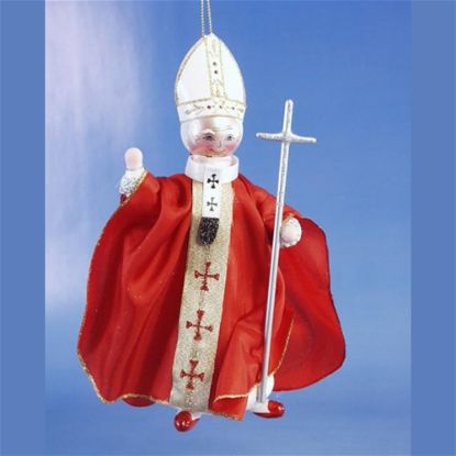 Picture of De Carlini Ltd Ed  St  John Paul II Christmas Ornament