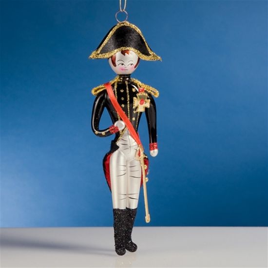 Picture of De Carlini Ltd Ed Napoleon Christmas Ornament