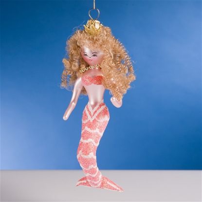Picture of De Carlini Southern Seas Mermaid Christmas Ornament