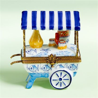 Picture of Limoges Coffee Cart Box