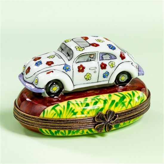 Picture of Limoges Hippie Car with Flowers Box