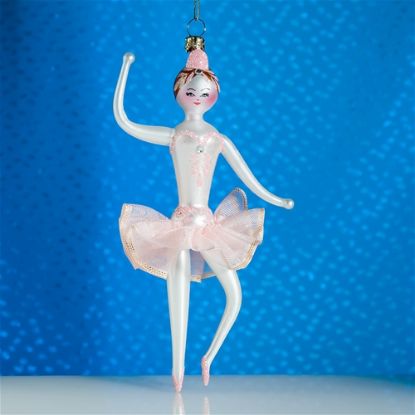Picture of De Carlini Ballerina Christmas Ornament 