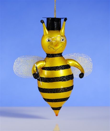 Picture of De Carlini Graduation Bee Christmas Ornament