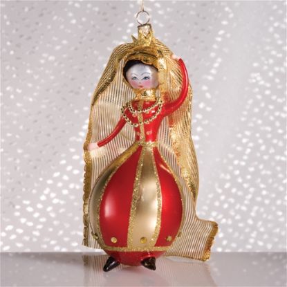 Picture of De Carlini Lady with Veil Christmas Ornament