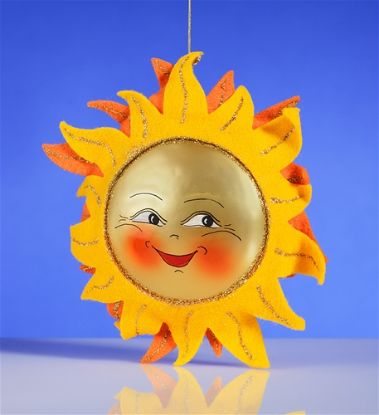 Picture of De Carlini Sun Christmas Ornament