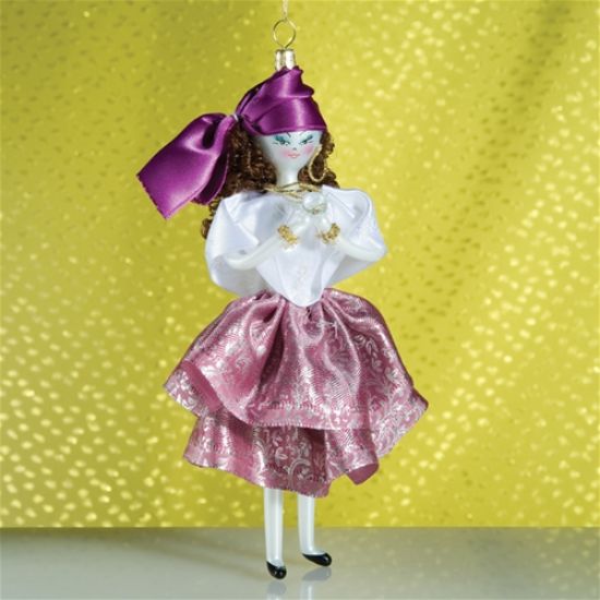 Picture of De Carlini Fortune Teller  Christmas Ornament