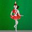 Picture of De Carlini Cheerleader Christmas Ornament