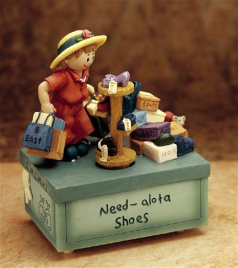 Picture of Need a Lot of Shoes Collectible Figurine