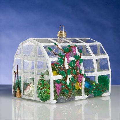 Picture of Greenhouse Polish Glass Christmas Ornament