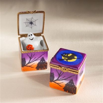 Picture of Limoges Halloween Ghost in the Box , Each.