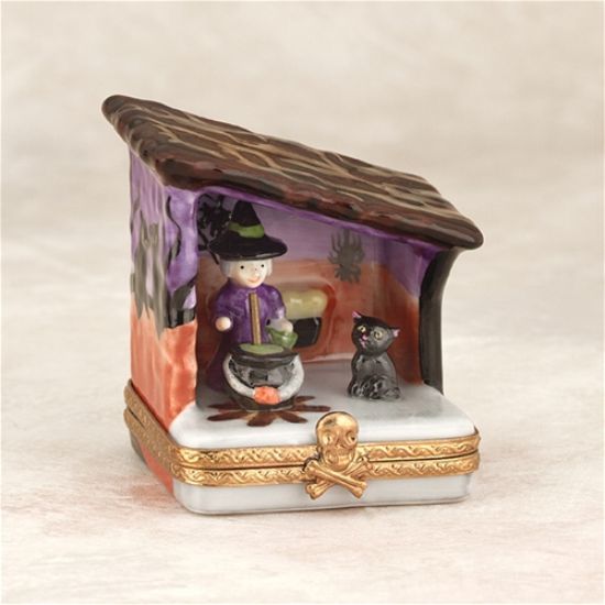 Picture of Limoges Halloween Witch at Home Box
