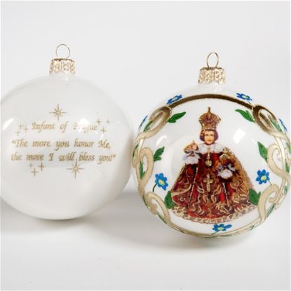 Picture of Infant of Prague Christmas  Ornament