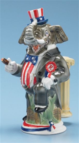 Picture of Republican Elephant German Beer Stein 