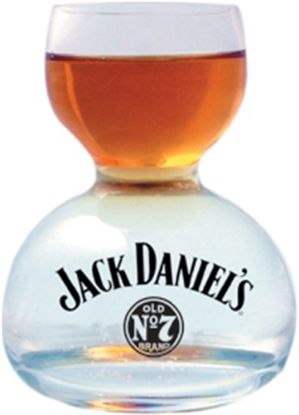 Picture of Jack Daniels Whisky on Water Glass