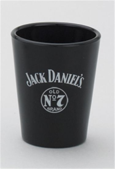 Picture of Jack Daniels 2 Oz Black Shot Glass Set of Two.