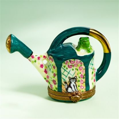 Picture of Limoges Watering Can with Frog Box