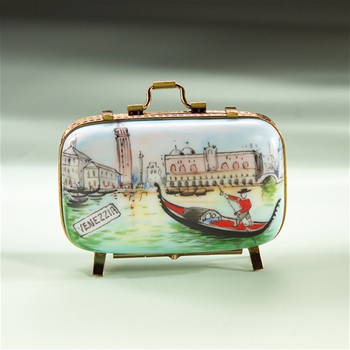 The Cottage Shop - Limoges Venice Suitcase Box