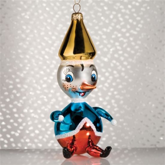 Picture of Pinocchio  Vintage Italian Christmas Ornament