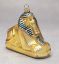 Picture of Egyptian Sphinx Polish Glass Christmas Ornament