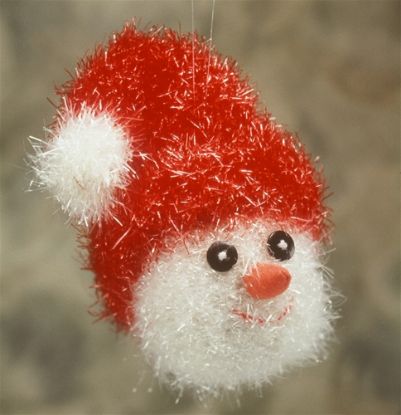 Picture of Santa's Head Ornament
