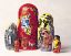 Picture of Chagall Style Artistic Matryoshka Doll