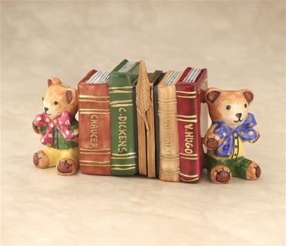 Picture of Limoges Books with Teddies Bookends Box