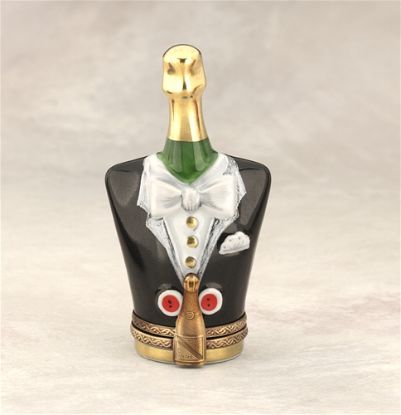 Picture of Limoges Champagne Tuxedo Box