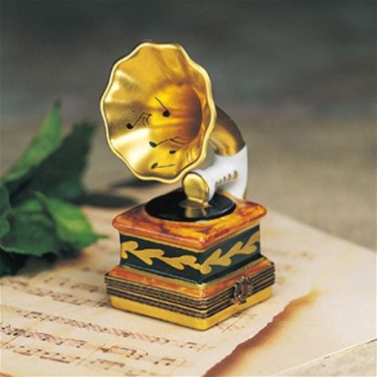 Picture of Limoges Gramophone Box