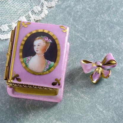 Picture of Limoges Marquise de Pompadour Book Box