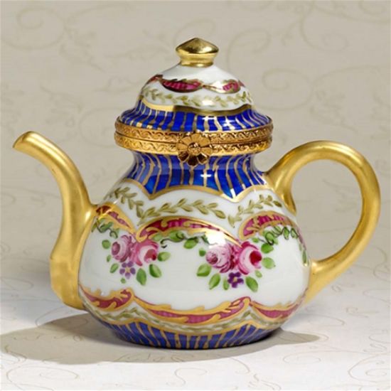 Picture of Limoges Sevres Teapot Box