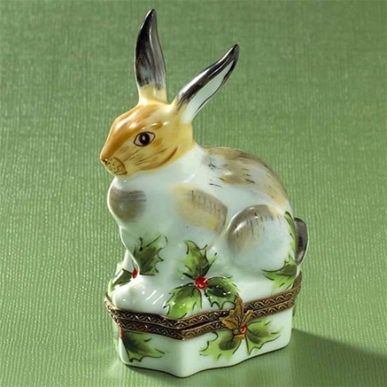Picture of Limoges Chamart Young Holiday Rabbit Box