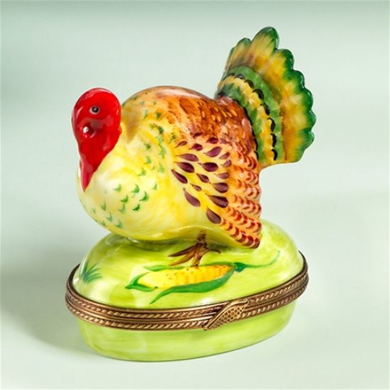 Picture of Limoges Autumn Turkey Box