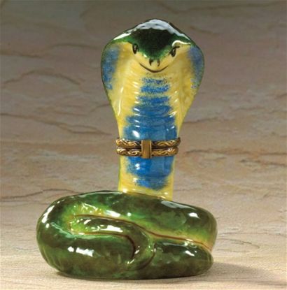 Picture of Limoges Cobra Snake Box