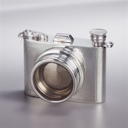 Picture of British Pewter Camera Flask 