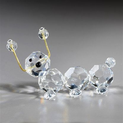 Picture of Caterpillar Crystal Figurine