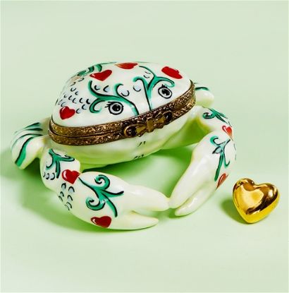 Picture of Limoges Prince Charming Crab Box 