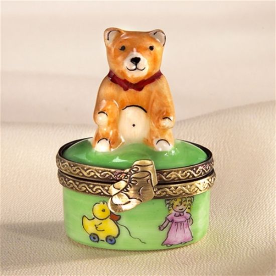Picture of Limoges Mini Teddy Bear Box