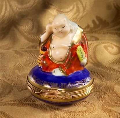 Picture of Limoges Buddha Thinking Box